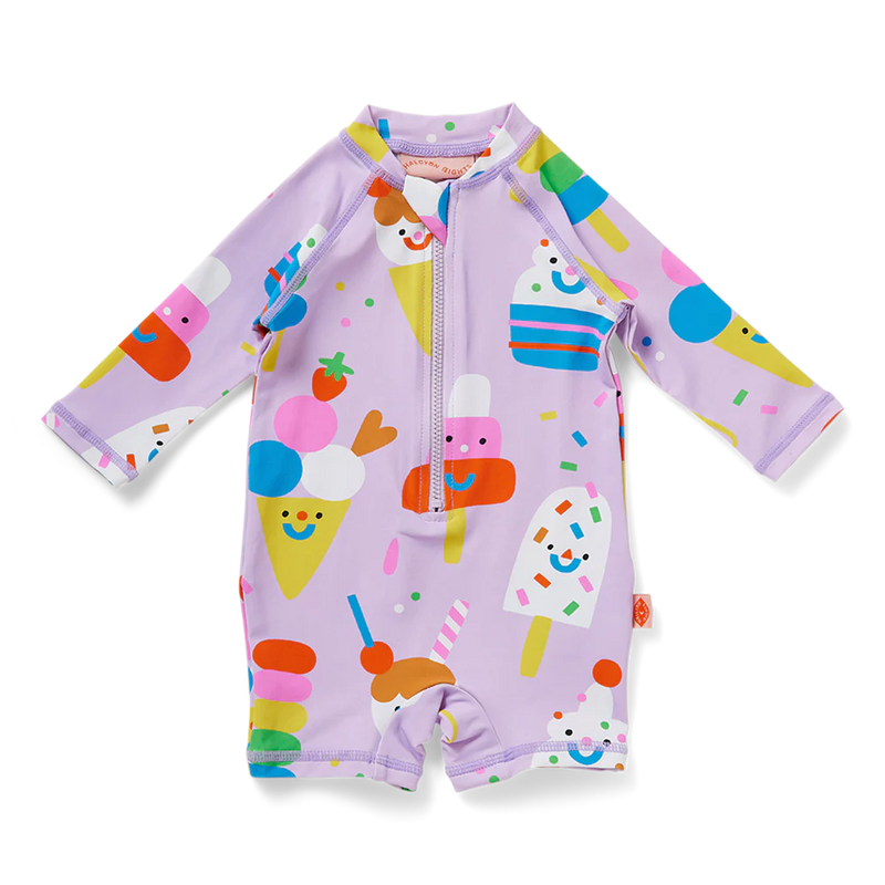 HALCYON NIGHTS BABY LONG SLEEVE SUPER SUIT SUNDAE FUN DAY