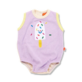 HALCYON NIGHTS ICE CREAM TERRY SINGLET SUIT