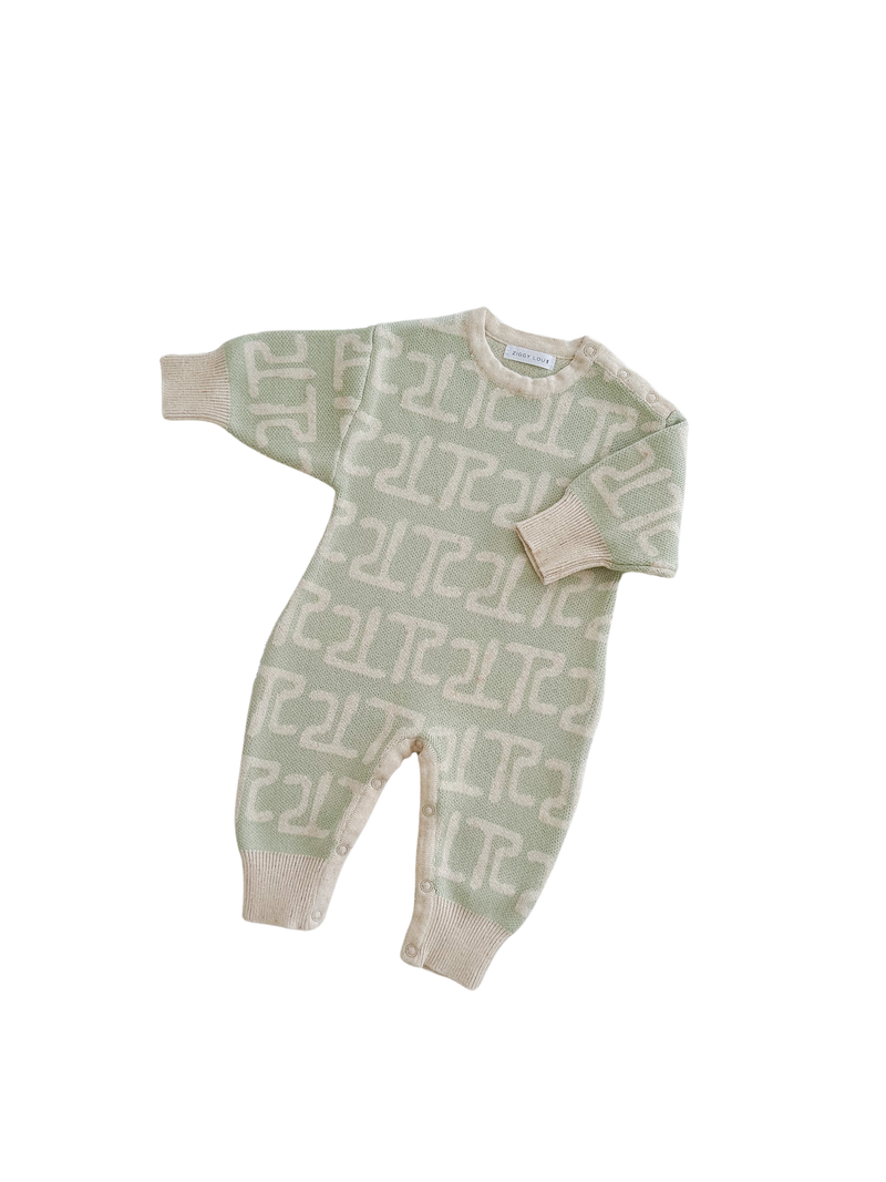 ZIGGY LOU WINTER PLAYSUIT TALLOW