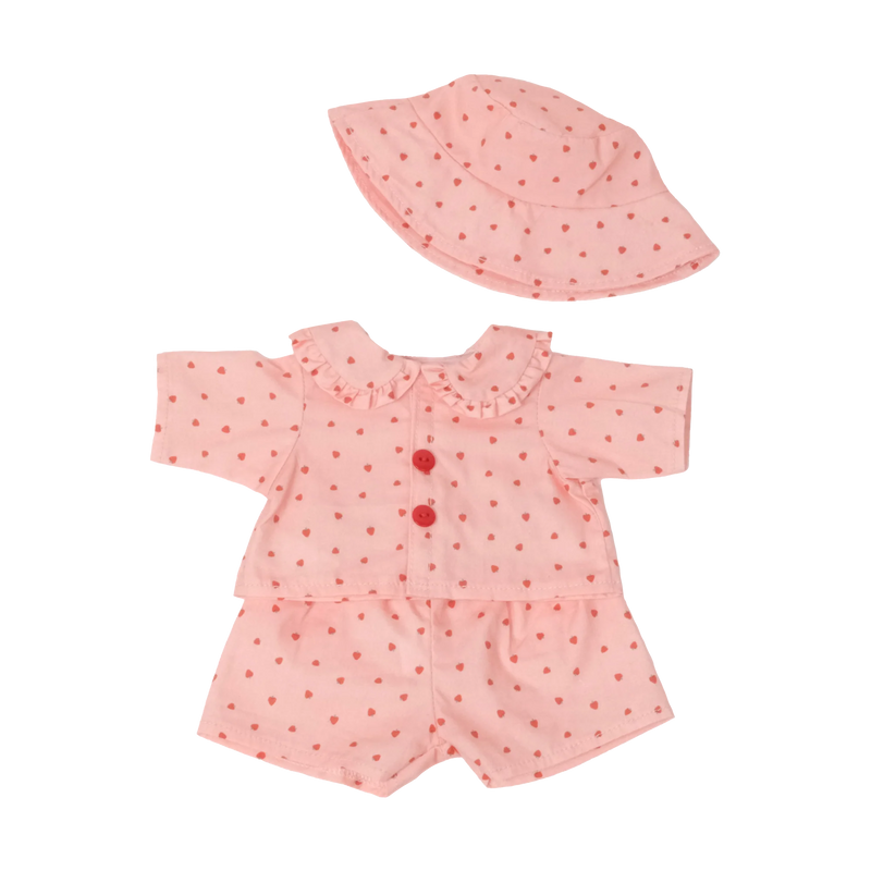 DINKUM DOLL ON THE GO OUTFIT -  STRAWBERRY