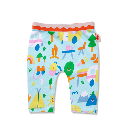 HALCYON NIGHTS HAPPY CAMPERS BABY LEGGINGS