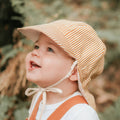 BEDHEAD LOUNGER REVERSIBLE FLAP SUNHAT - FRANKIE/FLAX