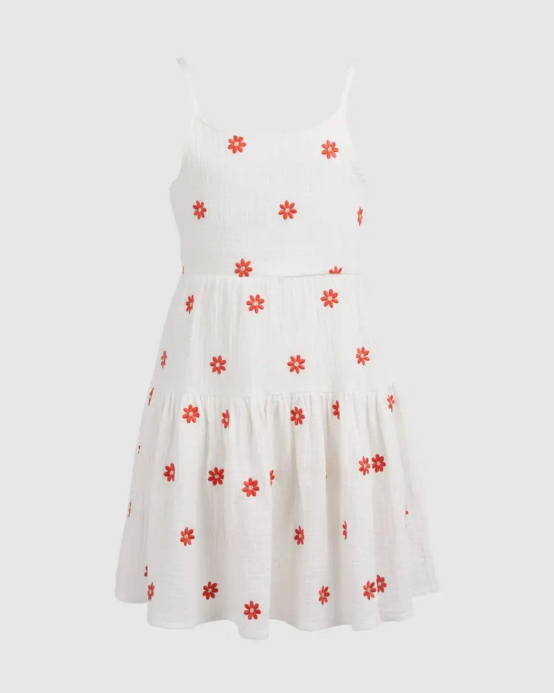 EVE GIRL MAGGIE DRESS WHITE