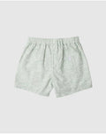 FOX & FINCH CROC PRINT SHORTS