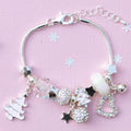 LAUREN HINKLEY ENCHANTED CHRISTMAS CHARM BRACELET