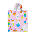 HALCYON NIGHTS KIDS HOODED TOWEL SUNDAE FUN DAY