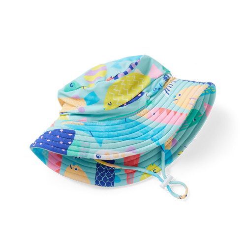 HALCYON NIGHTS SWIM BUCKET HAT RAINBOW REEF