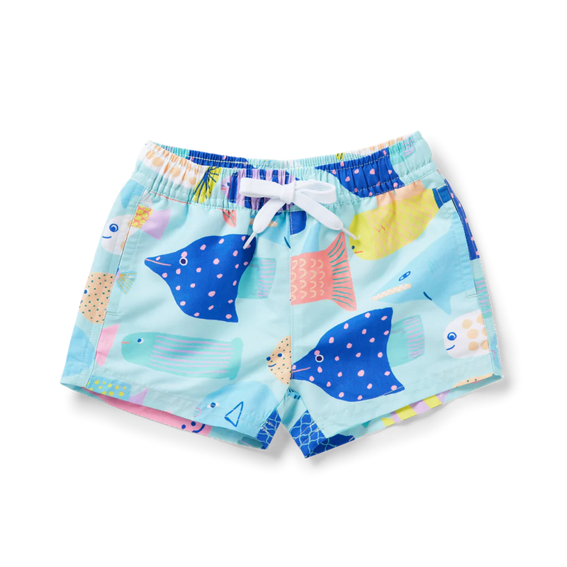 HALCYON NIGHTS KIDS BOARDSHORTS RAINBOW REEF