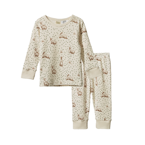 NATURE BABY 2PC LONG SLEEVE PYJAMAS