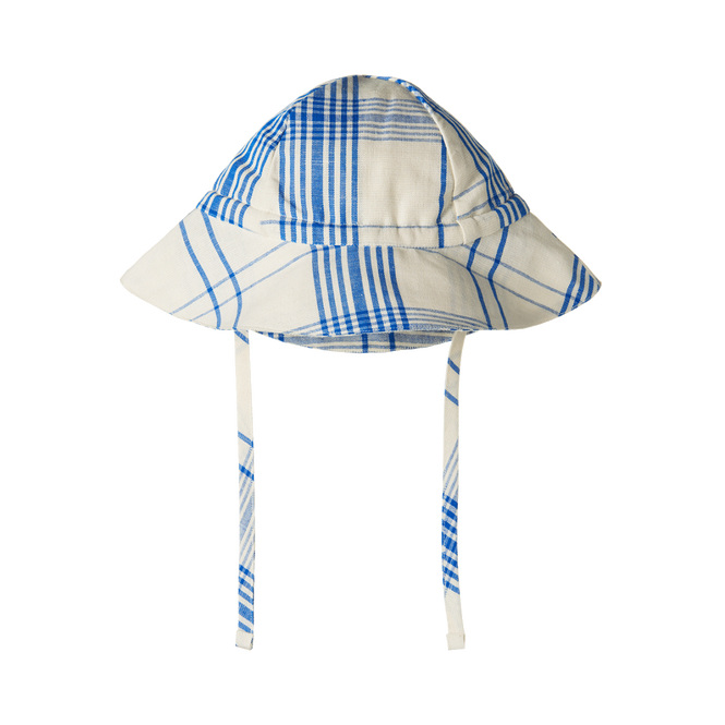 NATURE BABY LINEN SUNHAT CLYDE CHECK