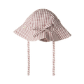 NATURE BABY GINGHAM SUNHAT TWILIGHT CHECK