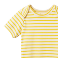 NATURE BABY SHORT SLEEVE BODYSUIT SUNBURST SAILOR STRIPE