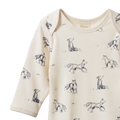 NATURE BABY LONG SLEEVE BODYSUIT FOXY