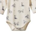 NATURE BABY LONG SLEEVE BODYSUIT FOXY