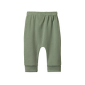 NATURE BABY DRAWSTRING PANTS NETTLE