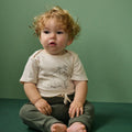 NATURE BABY DRAWSTRING PANTS THYME