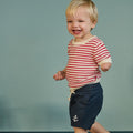 NATURE BABY JAMES SHORTS NAVY