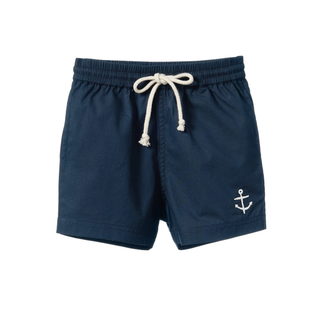 NATURE BABY JAMES SHORTS NAVY