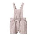 NATURE BABY SUMMER JUNE OVERALL TWILIGHT CHECK