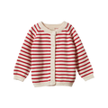 NATURE BABY PIPER CARDIGAN RED SAILOR STRIPE