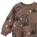 NATURE BABY EMERSON SWEATER FOXY CUB PRINT