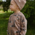 NATURE BABY EMERSON SWEATER FOXY CUB PRINT