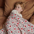 NATURE BABY DUNE BLANKET CROSS STITCH POSEY