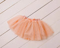 CONFETTI KIDZ SOFT PEACH TULLE SKIRT