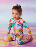 HALCYON NIGHTS RAINBOW VALLEY LONG SLEEVE ROMPER