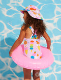 HALCYON NIGHTS SWIM HAT SUNDAE FUN DAY