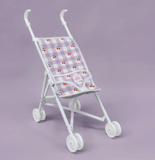 TINY HARLOW STROLLER - CHERRY