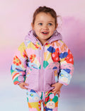 HALCYON NIGHTS RAINBOW VALLEY KIDS PUFFER JACKET