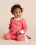 HALCYON NIGHTS WATERMELON ORGANIC LS ROMPER