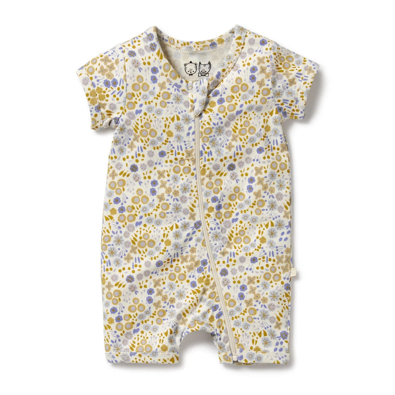 WILSON & FRENCHY LITTLE MEADOW BOYLEG ZIPSUIT