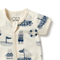 WILSON & FRENCHY NAUTICAL BEAR ORG BOYLEG ZIPSUIT