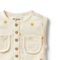 WILSON & FRENCHY SUNSHINE CRINKLE GROWSUIT